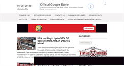 Desktop Screenshot of infoforu.org